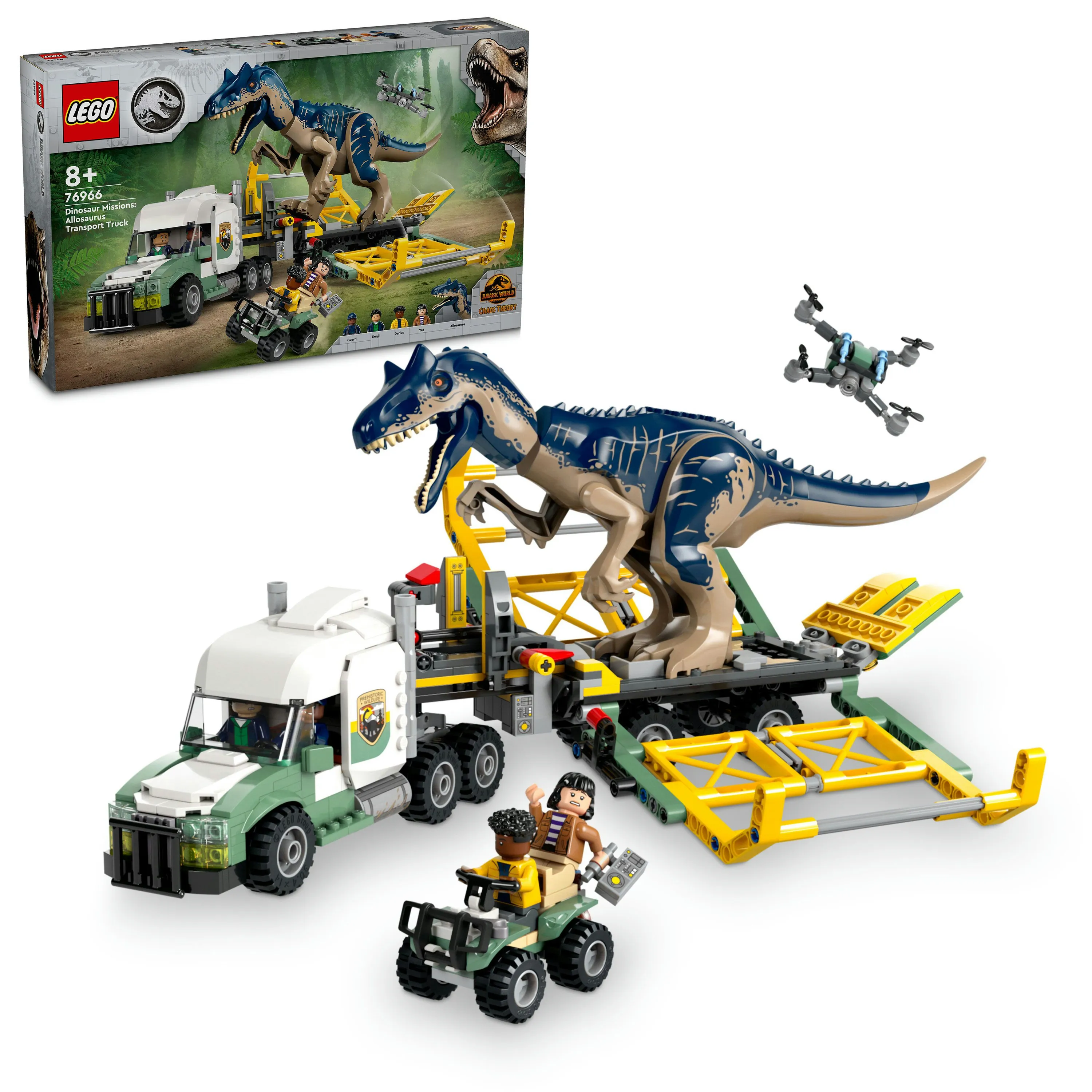LEGO Jurassic World Dinosaurieoperationer: Allosauruslastbil 76966