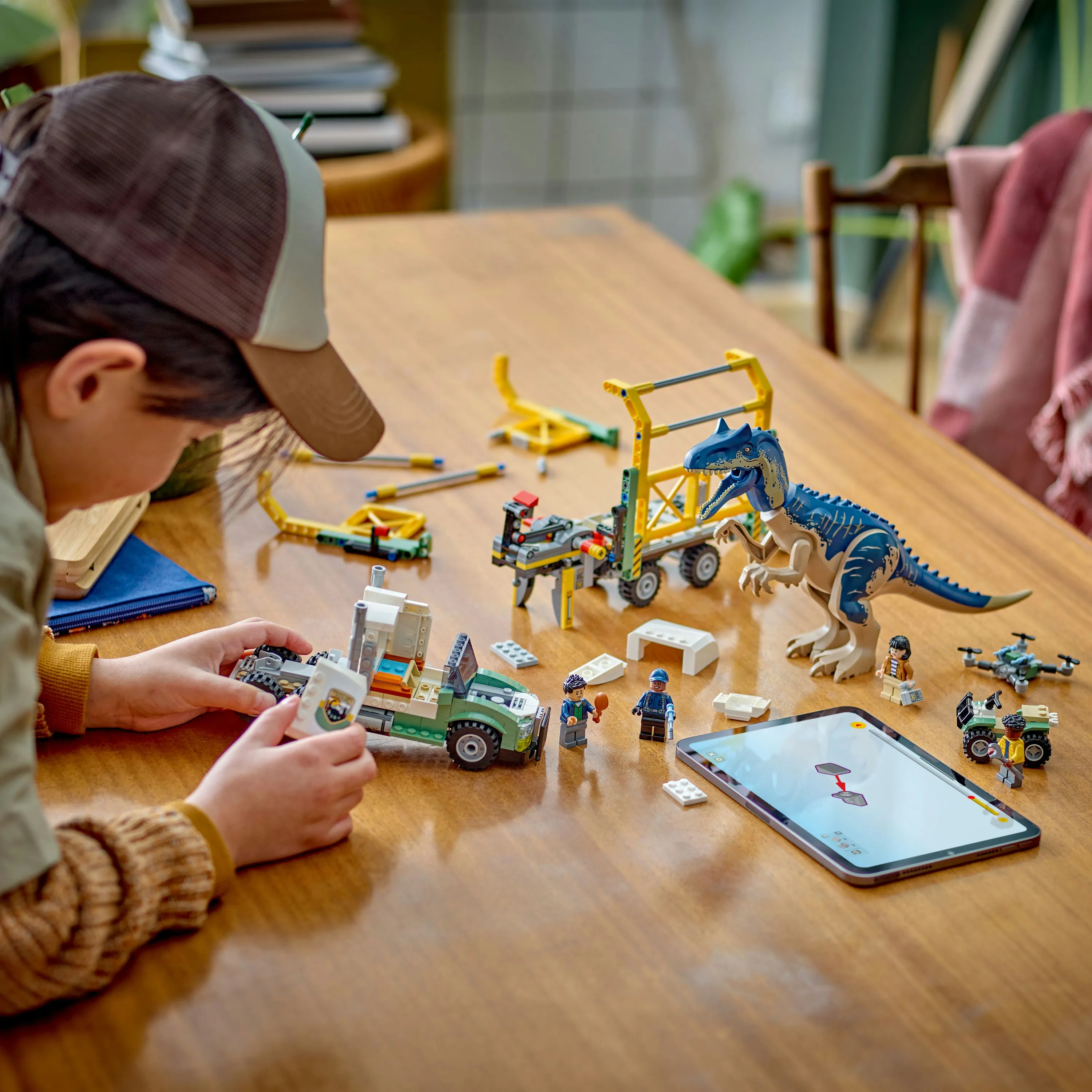 LEGO Jurassic World Dinosaurieoperationer: Allosauruslastbil 76966