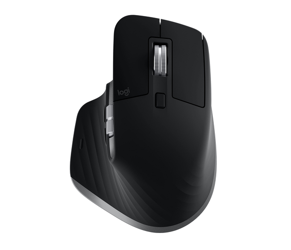 Logitech MX Master 3S For Mac Performance Wireless Mouse -langaton hiiri, Musta, Hopea