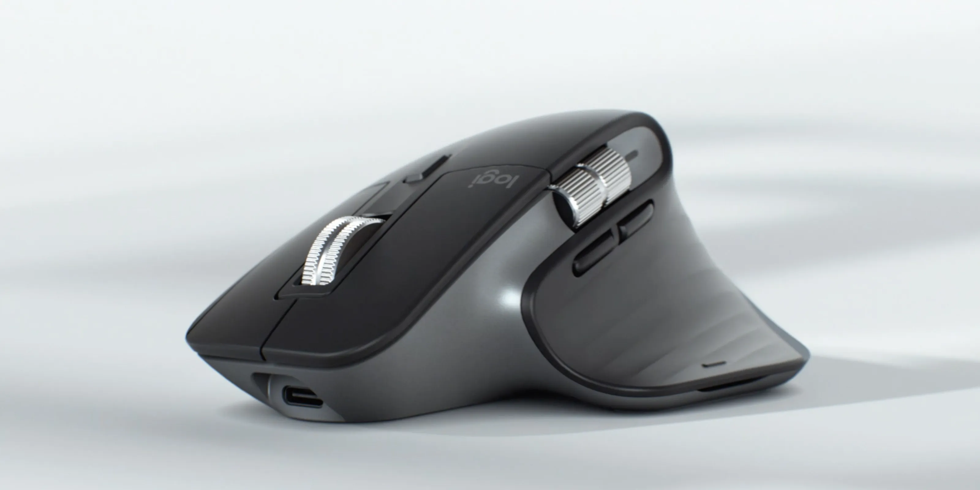 Logitech MX Master 3S For Mac Performance Wireless Mouse - wireless mouse, Black, Silver