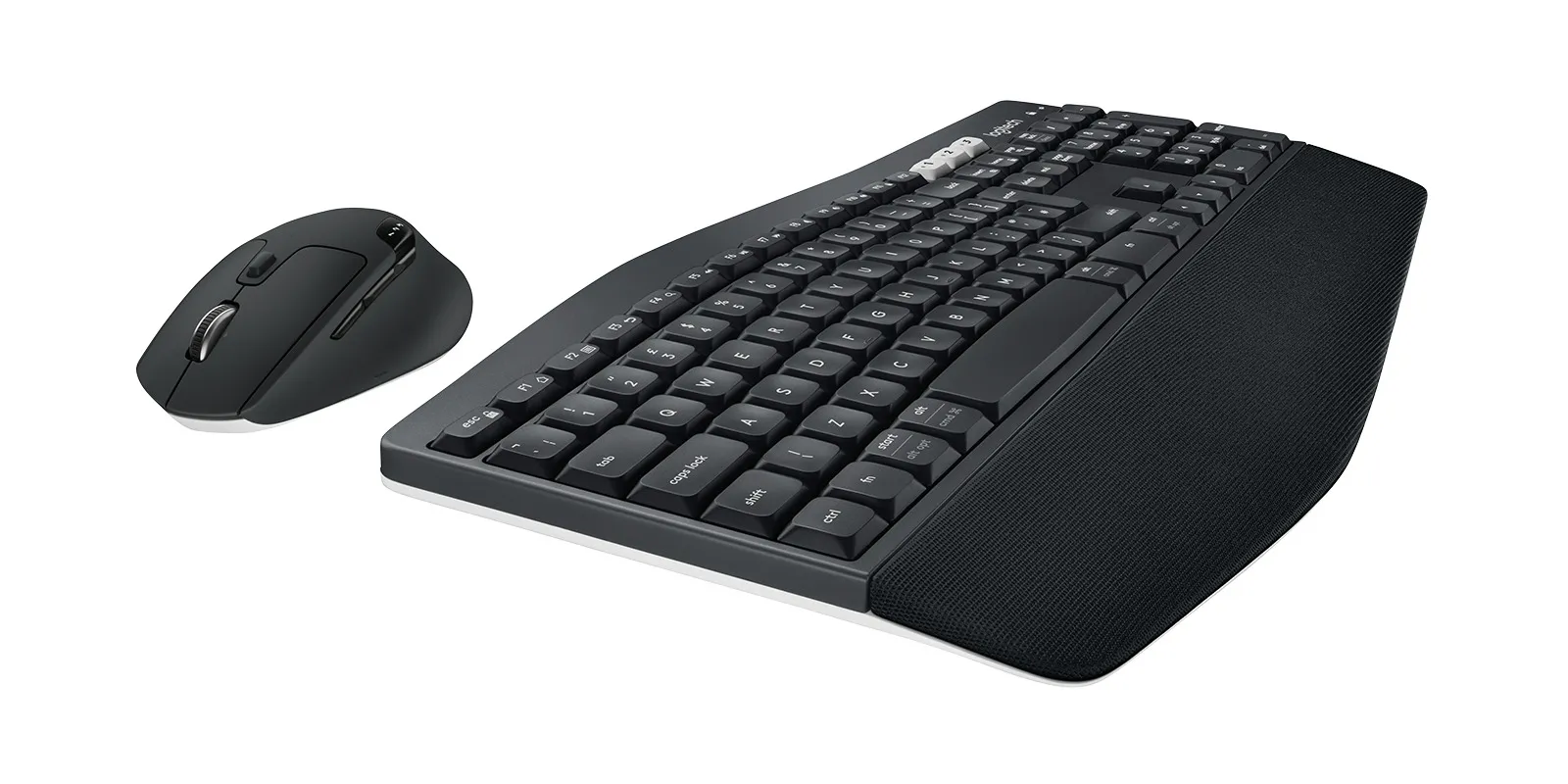 Logitech MK850 Performance -langaton ergonominen n&auml;pp&auml;imist&ouml; ja hiiri, musta