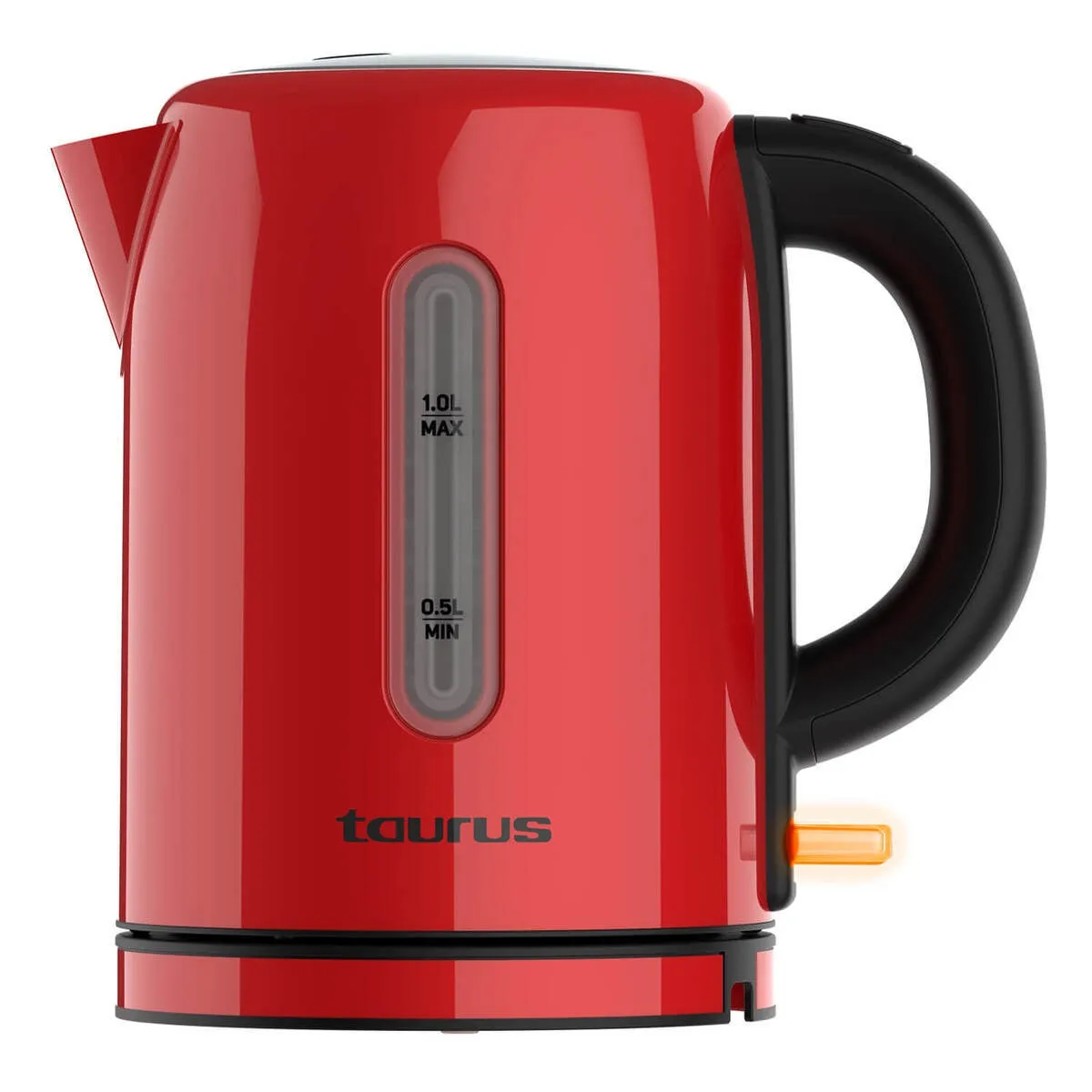 Taurus Vintage - electric kettle, red, 1l
