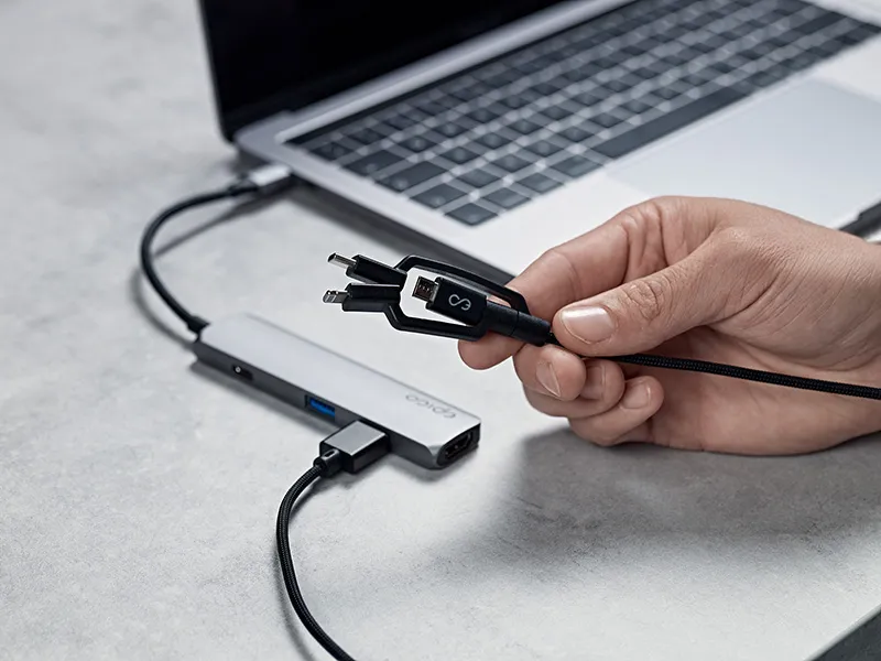 Epico USB Type-C HUB 4K HDMI - space gray/black