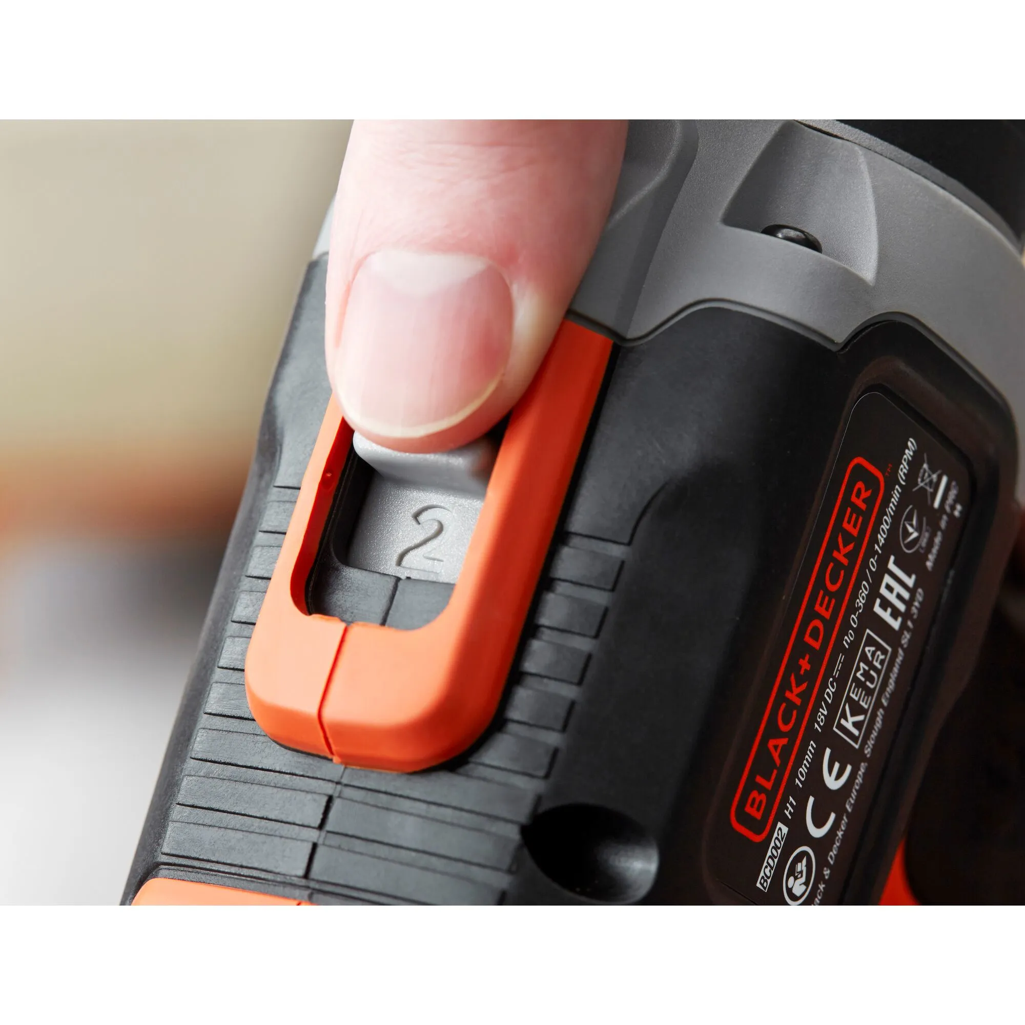 Black & decker Impact drill 18v lithium-ion 2x1,5ah batt