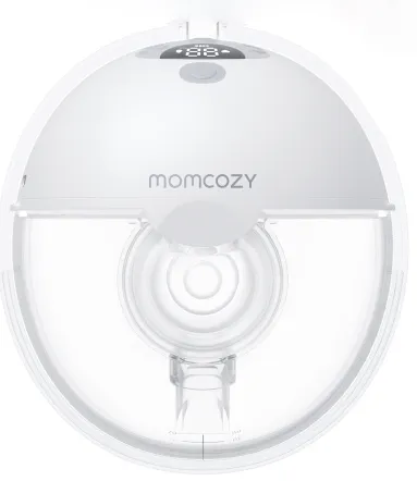 MOMCOZY M5 Dubbel b&auml;rbar br&ouml;stpump, gr&aring;