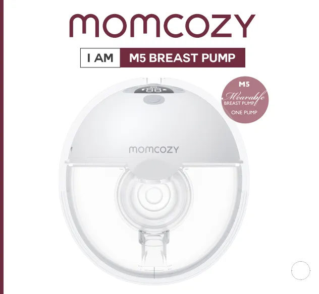 Momcozy M5 BP179-GR00BA-A b&auml;rbar br&ouml;stpump