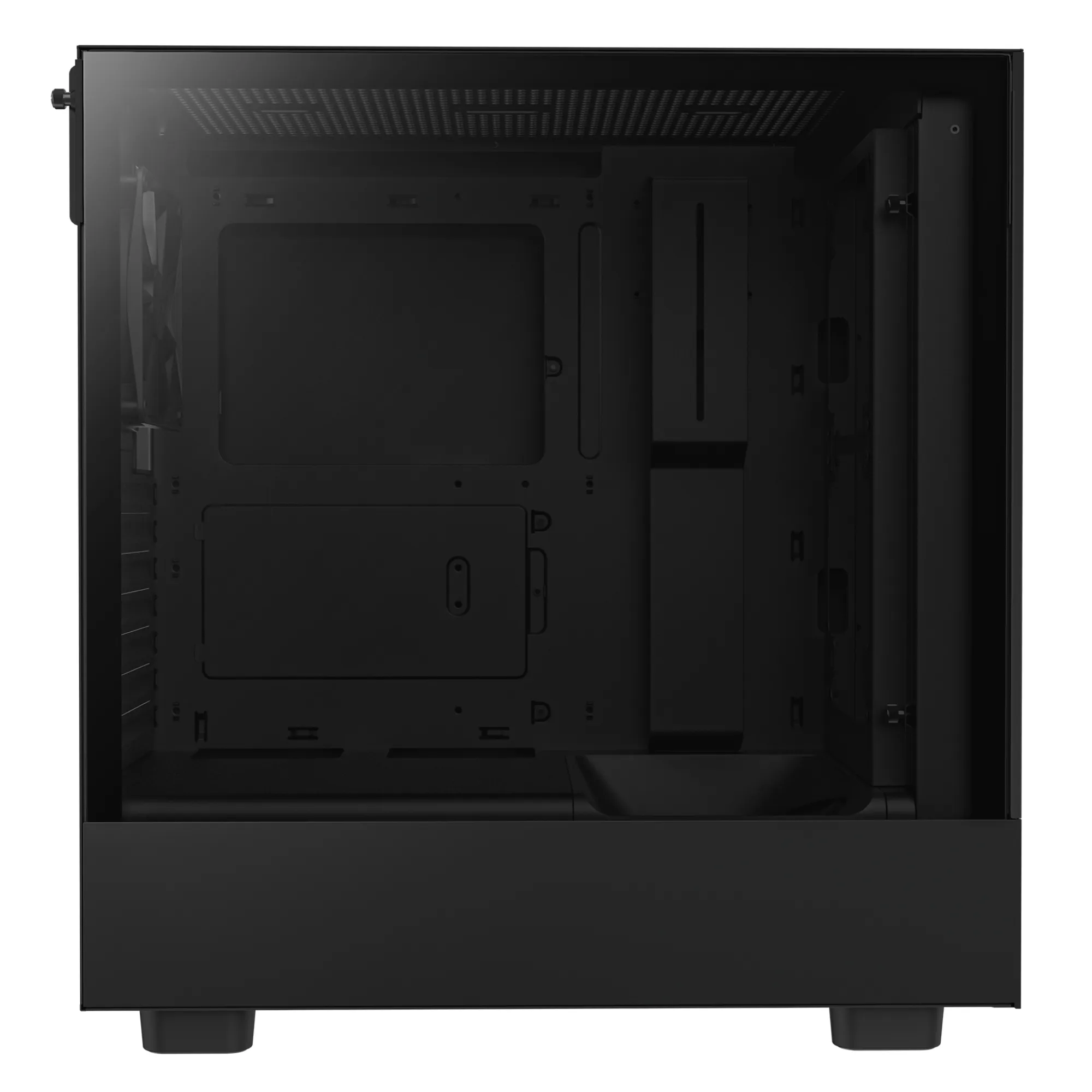 NZXT H5 Flow - Mid Tower case, window, Black