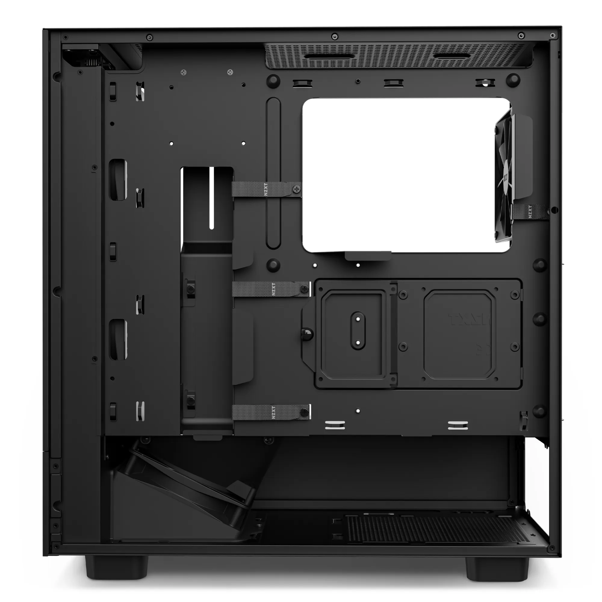 NZXT H5 Flow - Mid Tower case, window, Black