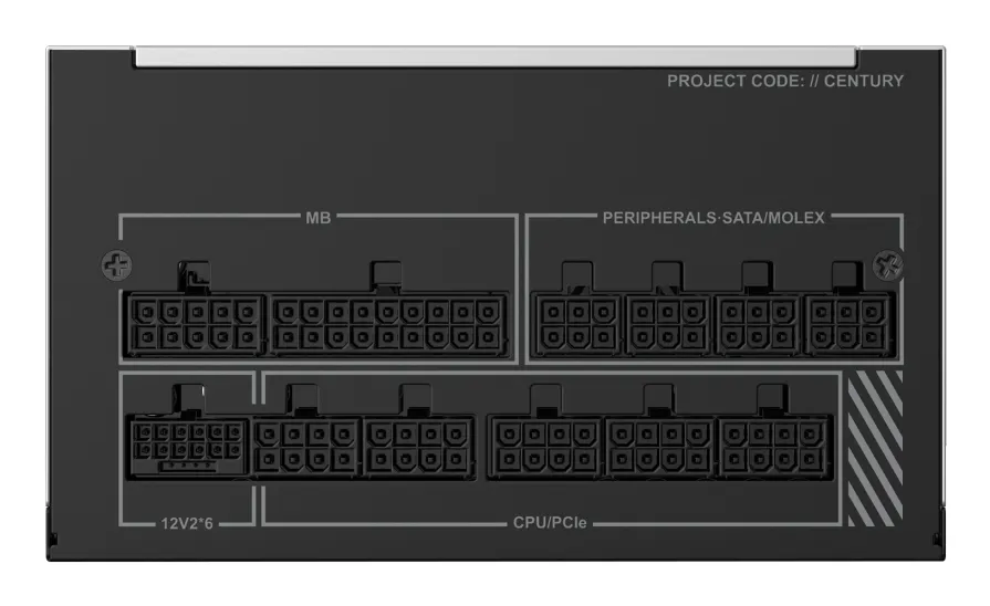 MONTECH CENTURY II 1200W - PSU, 80 Plus Platinum