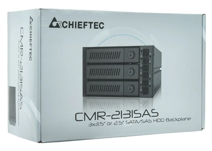CHIEFTEC 3x5.25 bays for 4 SAS/SATA HDDs
