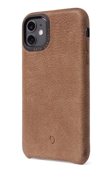 Decoded - Bio.degr Leather Back Cover for iPhone 11 Tan