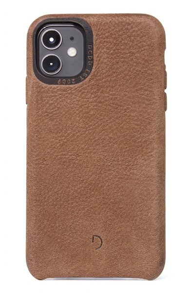 Decoded - Bio.degr Leather Back Cover for iPhone 11 Tan
