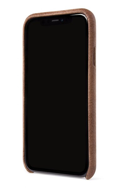 Decoded - Bio.degr Leather Back Cover for iPhone 11 Tan