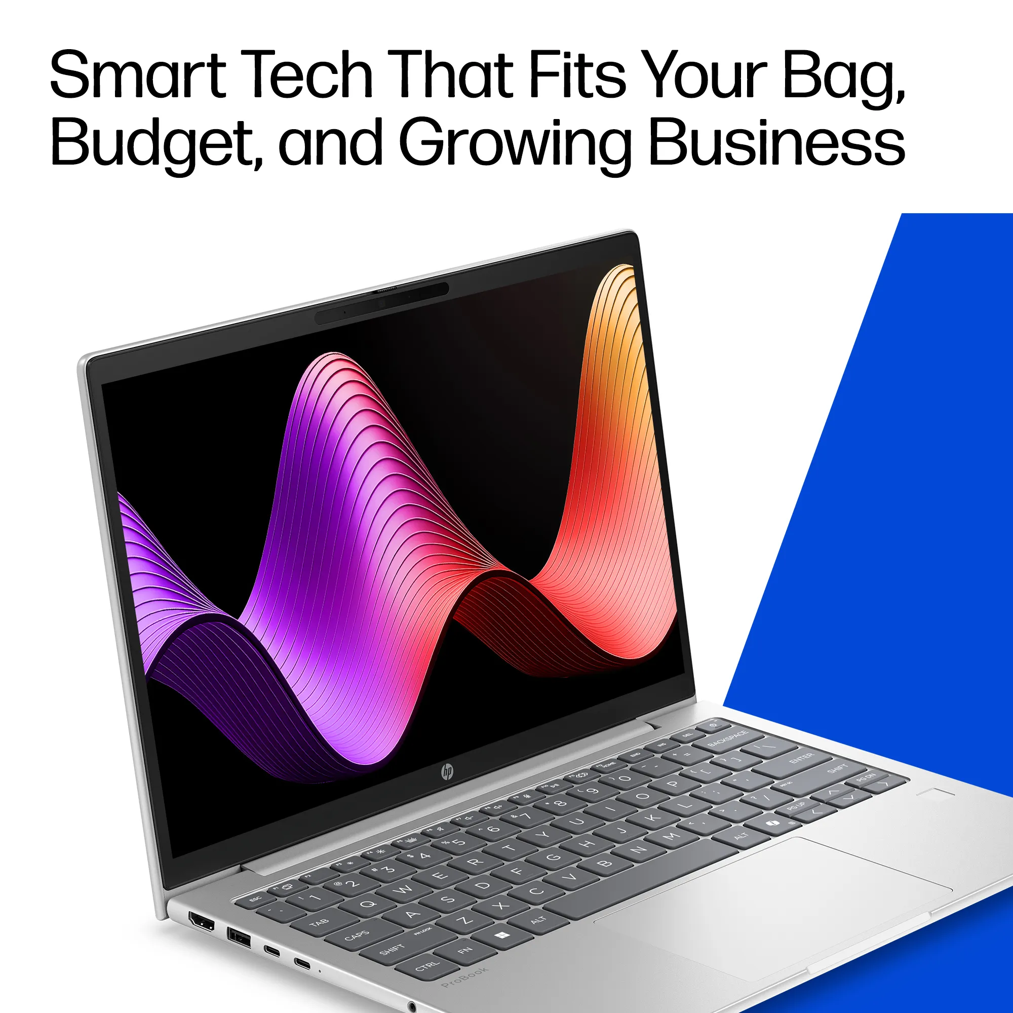 HP ProBook 4 G2i 13.3", 16 Gt, 512 Gt, Win 11 Pro -kannettava, hopea