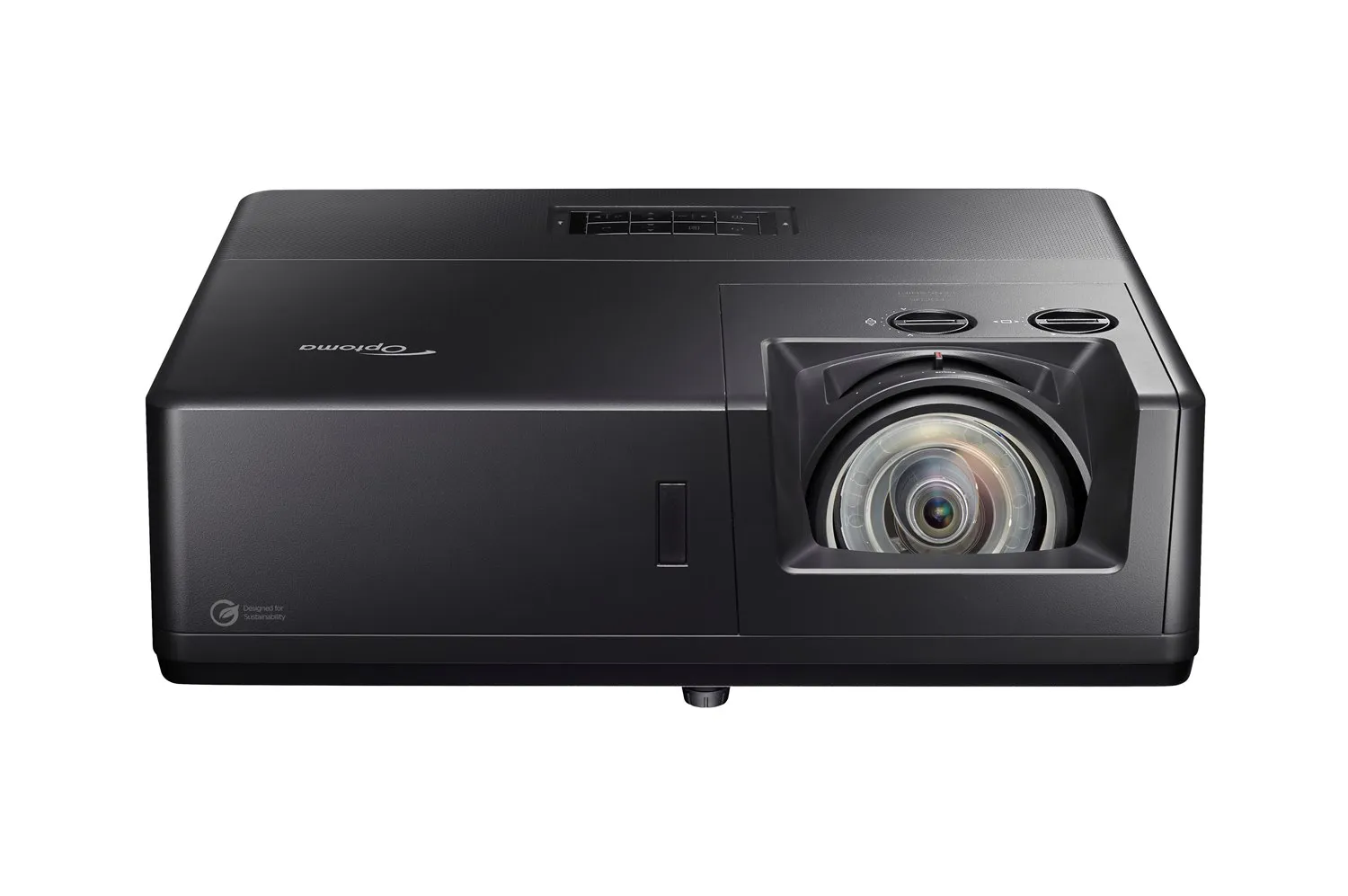 Optoma ZK608TST Short Throw DLP 4K UHD 6000 ANSI lm Laser Projector, Black