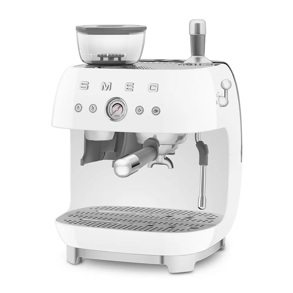 Smeg 50's Style EGF03WHEU - espressomaskin, Vit