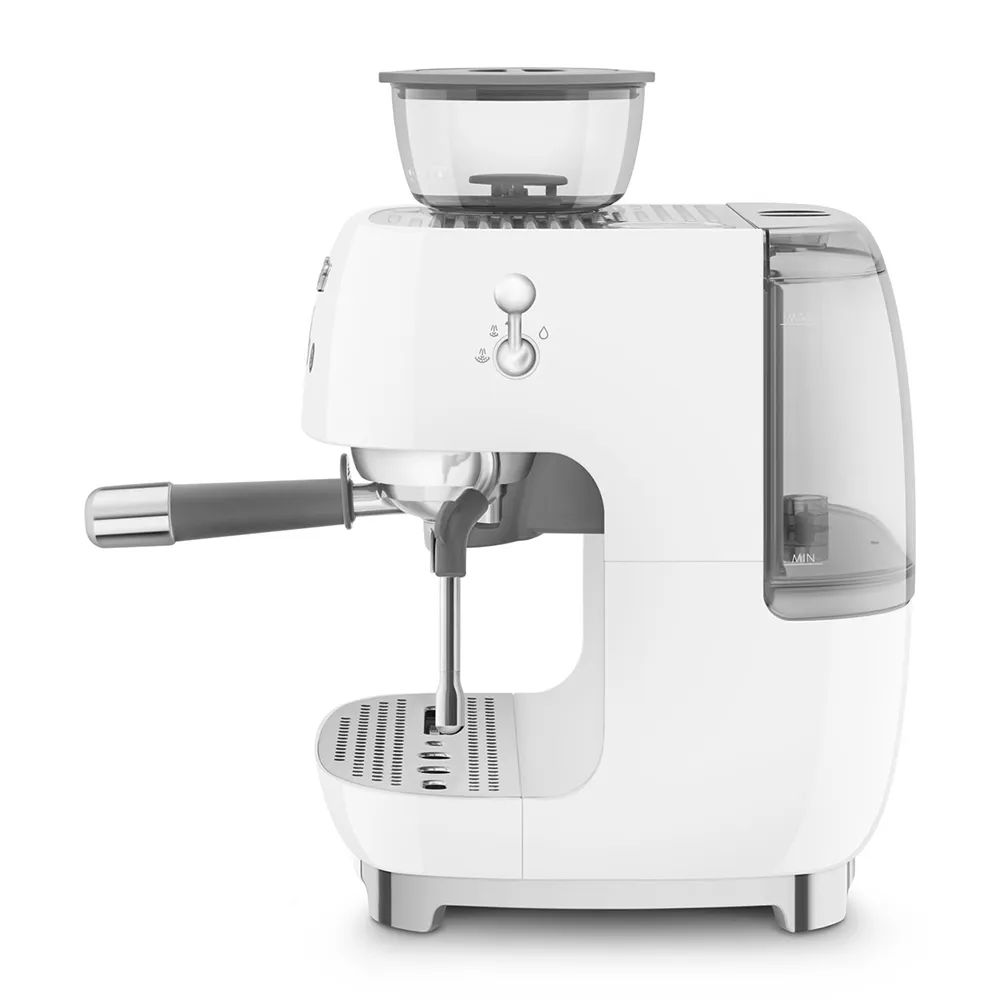 Smeg 50's Style EGF03WHEU - espressomaskin, Vit