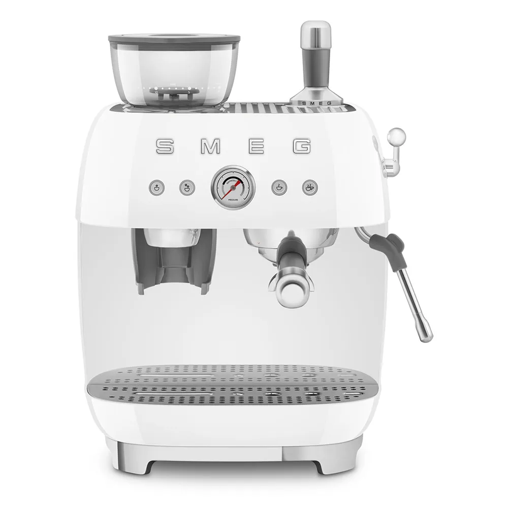Smeg 50's Style EGF03WHEU - espressomaskin, Vit