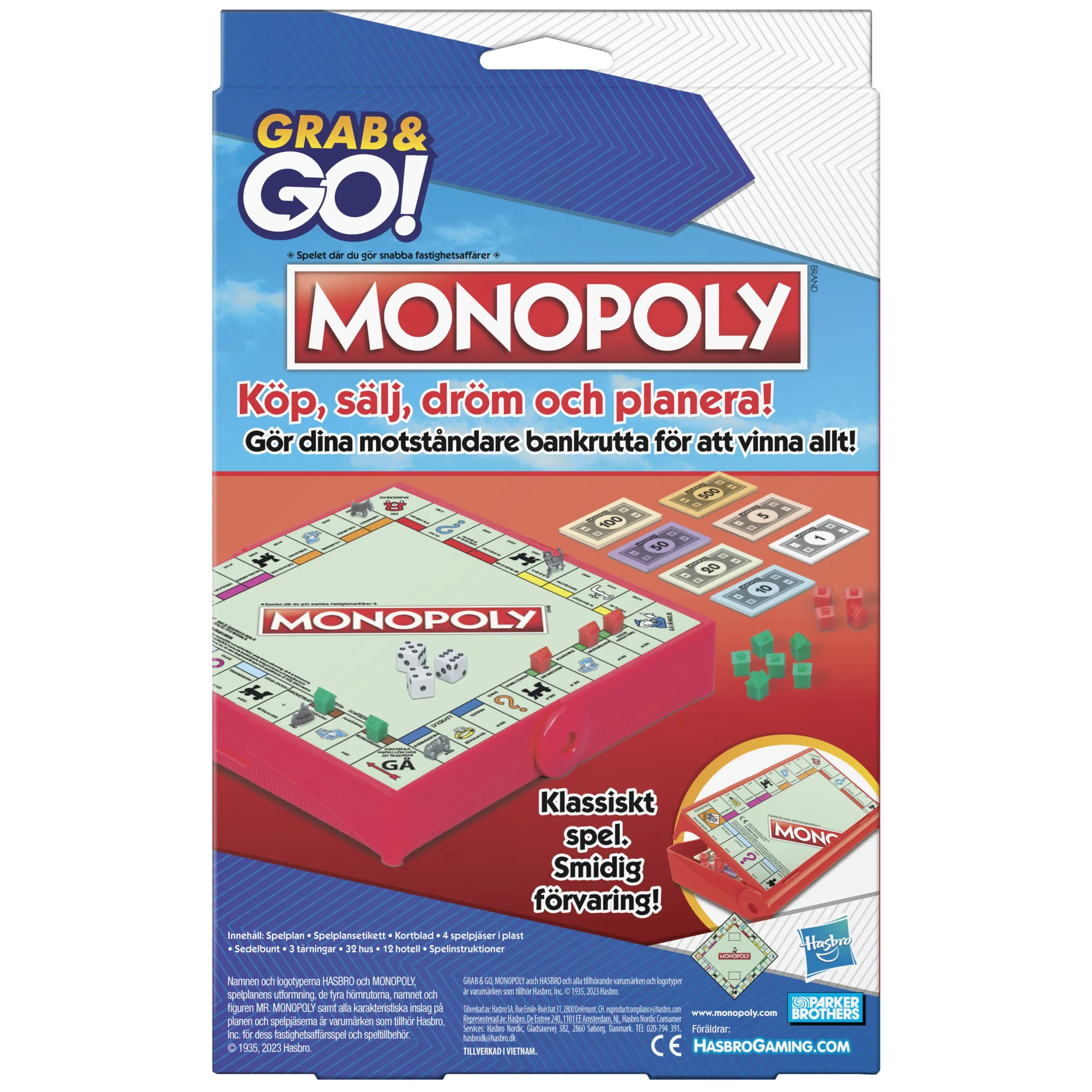 Grab & Go Monopoly (SE/FI)
