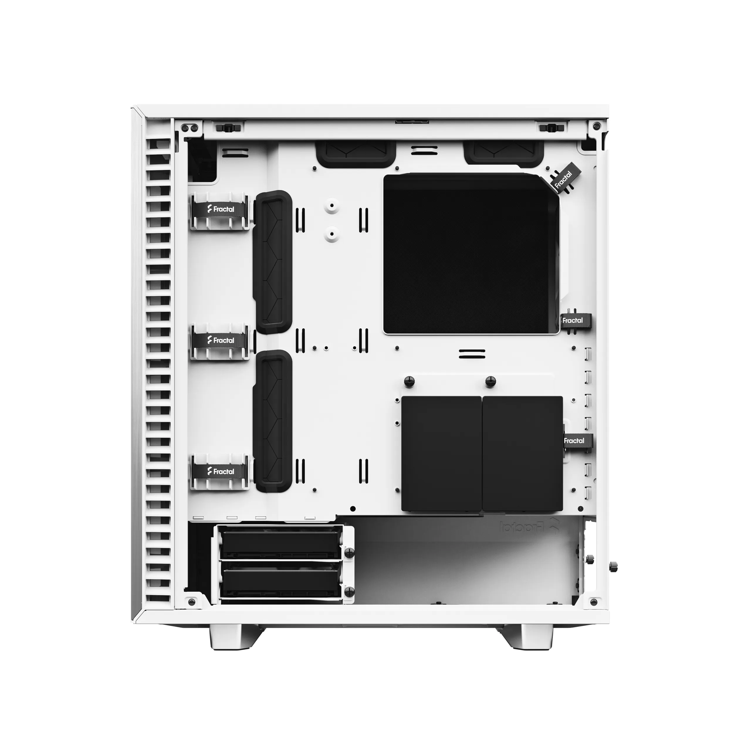 Fractal Design Define 7 Compact - miditower chassi, White Solid