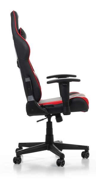 DXRacer Prince P132 -pelituoli, musta, punainen