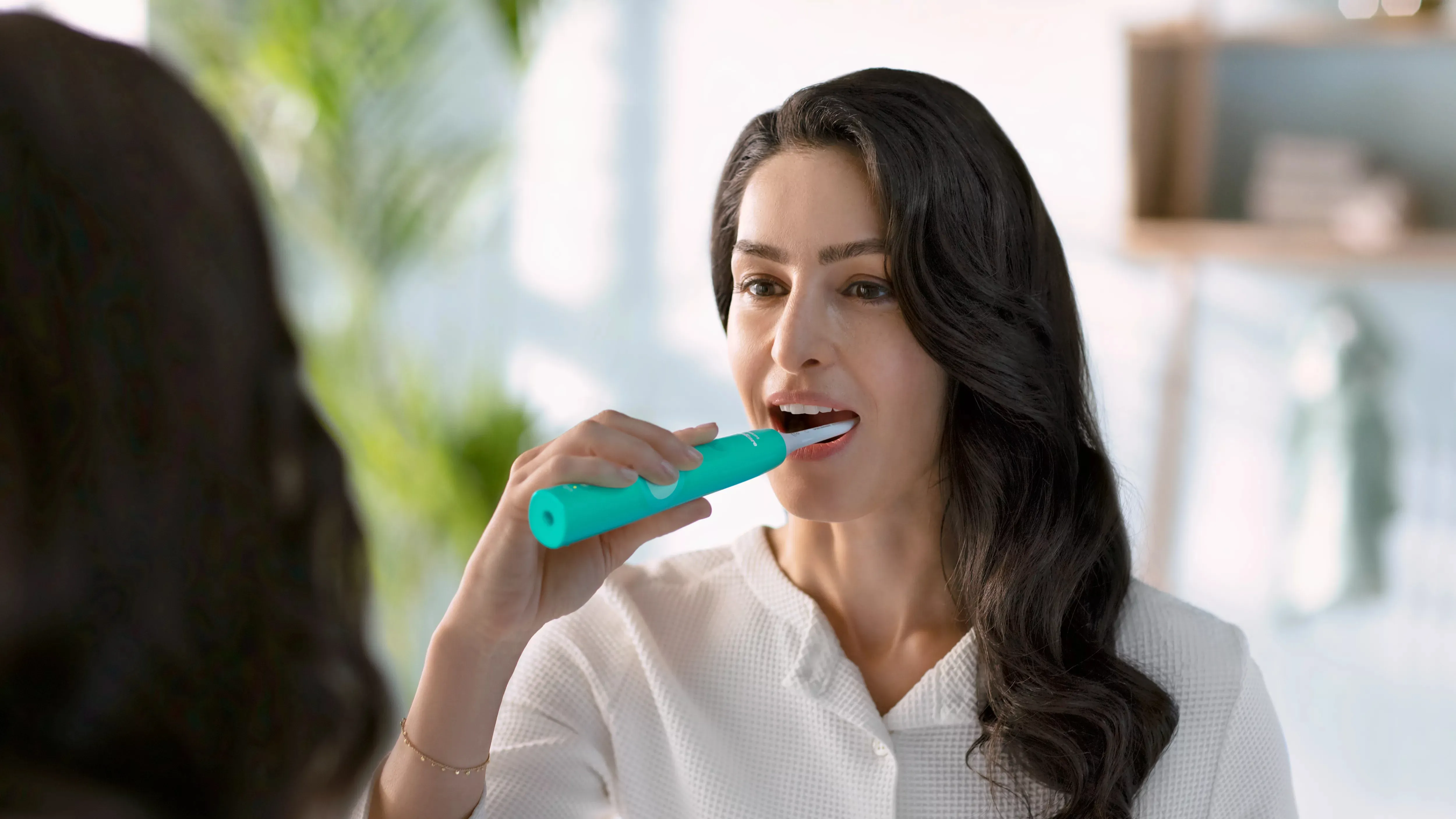 Philips Sonicare 4100 Series Sonic Electric Toothbrush HX3689/43 Turquoise