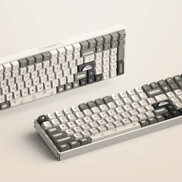 Iqunix F97 Hitchhiker Wireless RGB TTC Silent Brown - gaming keyboard