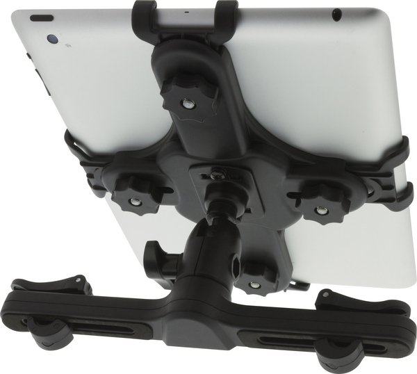 ar Headrest Holder, yleismallinen niskatukiteline tableteille, musta