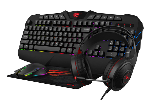 Havit Gaming Bundle - Mouse, Keyboard, Headset, mousepad