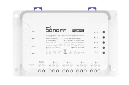 SONOFF 4CHPROR3 - 4-kanalig smart switch, Vit