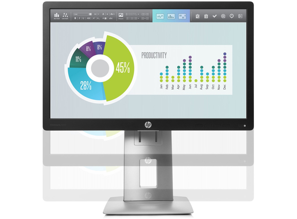 HP 20" E202, 1600x900px, IPS -n&auml;ytt&ouml;