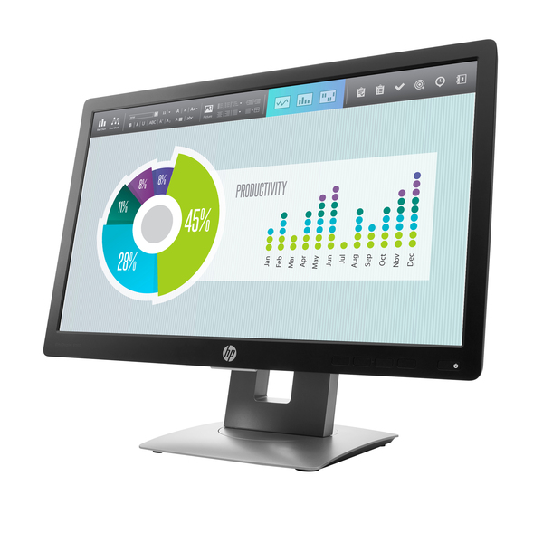 HP 20" E202, 1600x900px, IPS -n&auml;ytt&ouml;