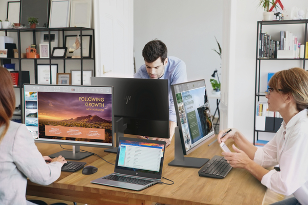 HP 20" E202, 1600x900px, IPS - datorsk&auml;rm