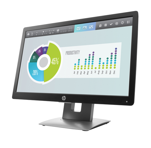 HP 20" E202, 1600x900px, IPS -n&auml;ytt&ouml;