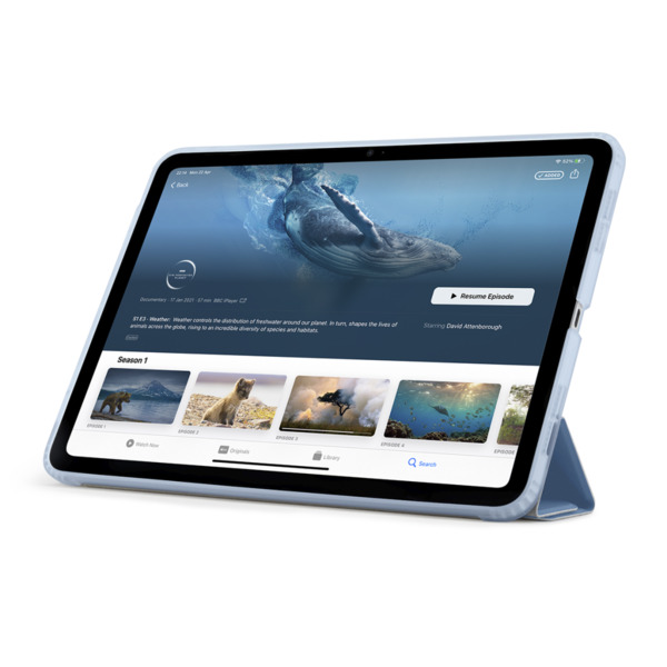 Pipetto iPad Air 13" Origami No1 Original - case, light blue