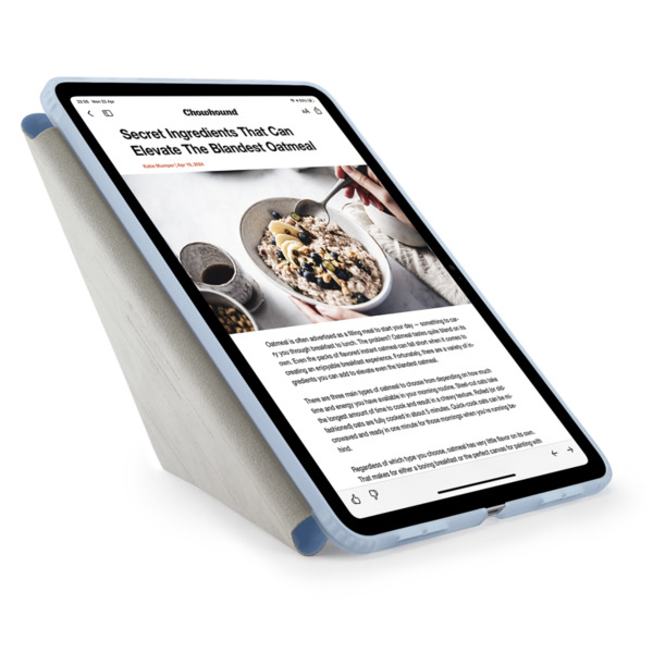 Pipetto iPad Air 13" Origami No1 Original - case, light blue