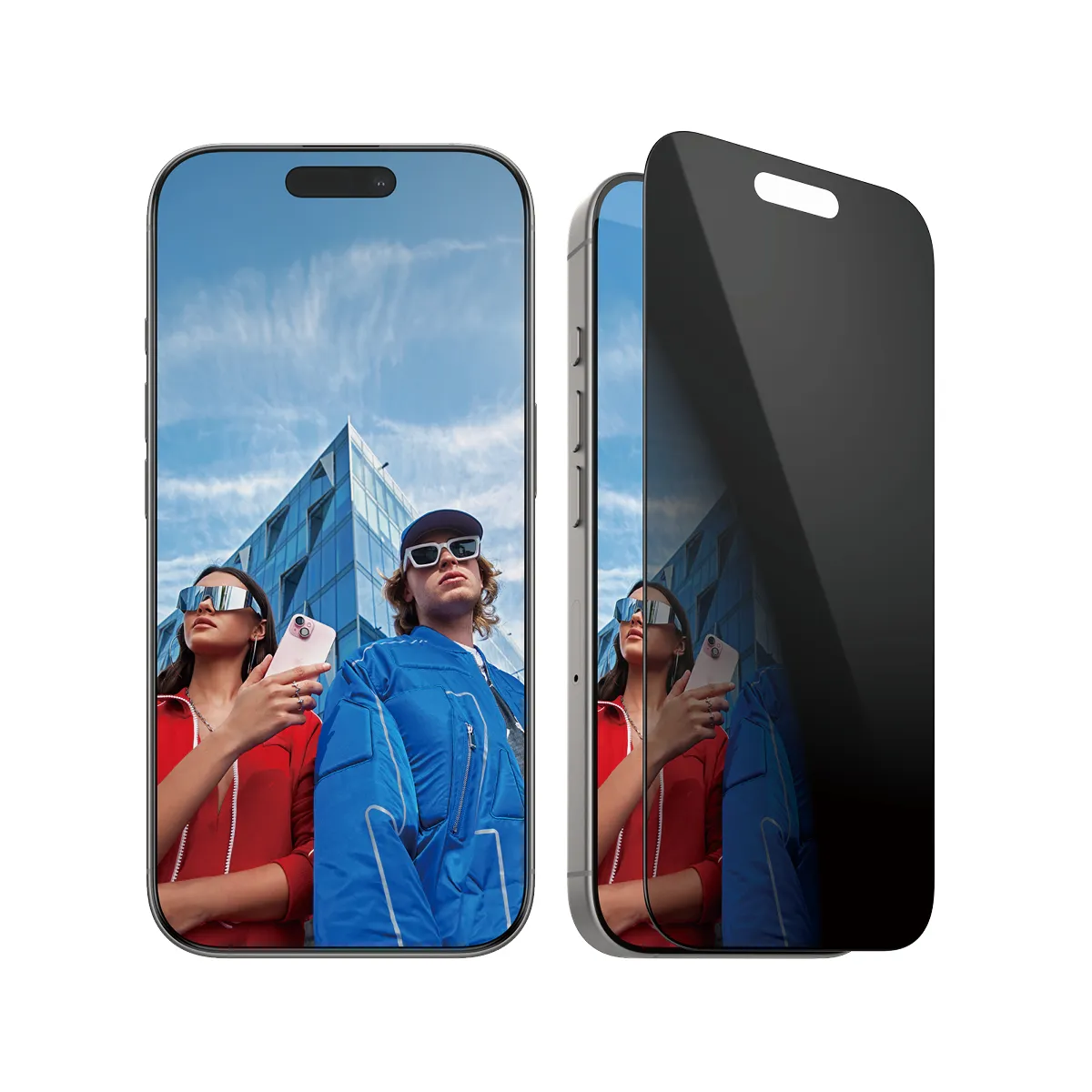 PanzerGlass Ultra-Wide Fit, Privacy, iPhone 16 Pro - Screen Glass