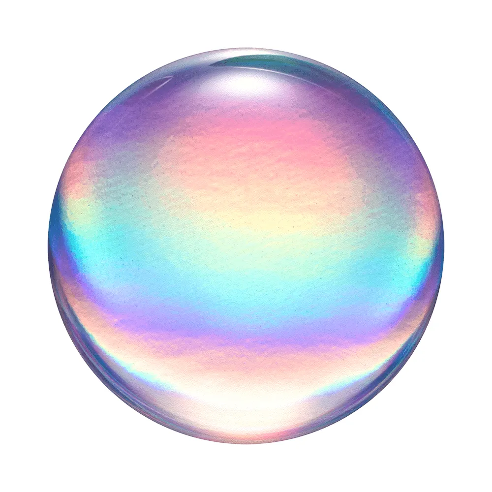 POPSOCKETS Rainbow Orb Gloss Avtagbart Grip med St&auml;llfunktion