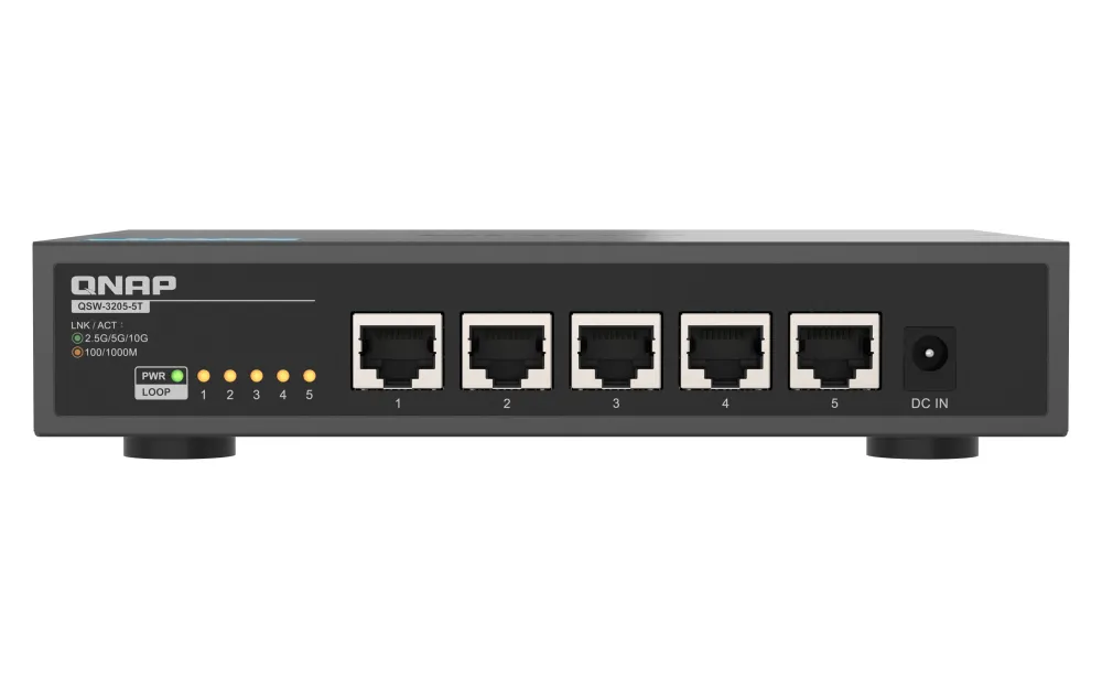 Qnap QSW-3205-5T 5 ports 10GbE RJ45 - switch
