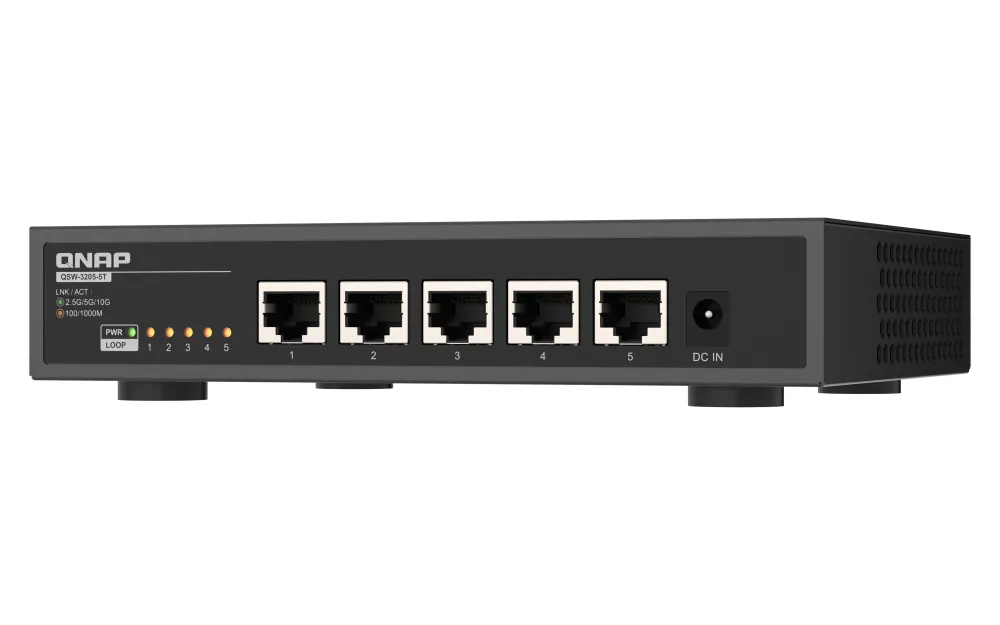 Qnap QSW-3205-5T 5 ports 10GbE RJ45 - switch