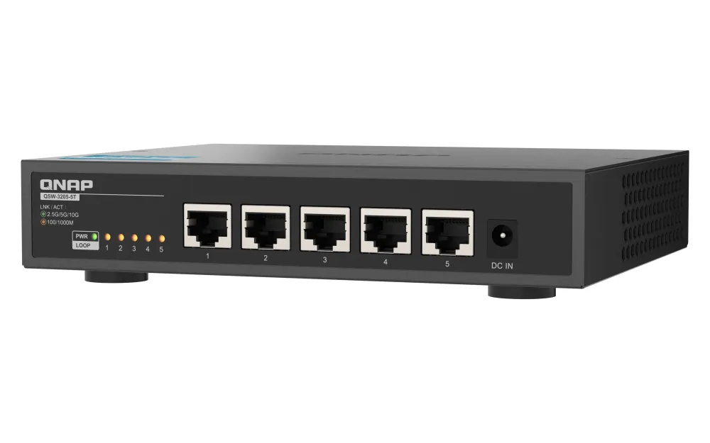 Qnap QSW-3205-5T 5 ports 10GbE RJ45 - switch