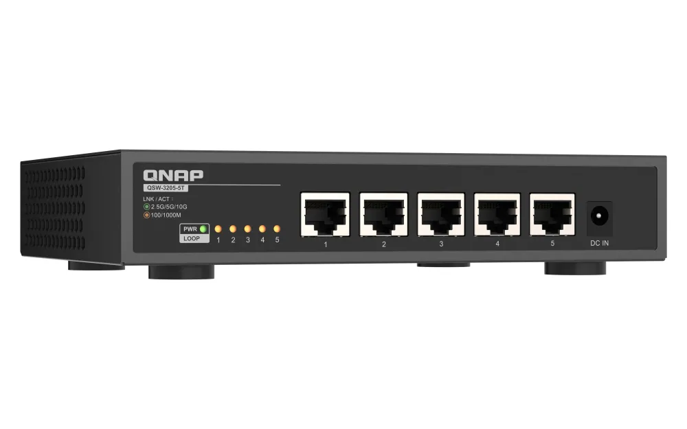 Qnap QSW-3205-5T 5 ports 10GbE RJ45 - switch
