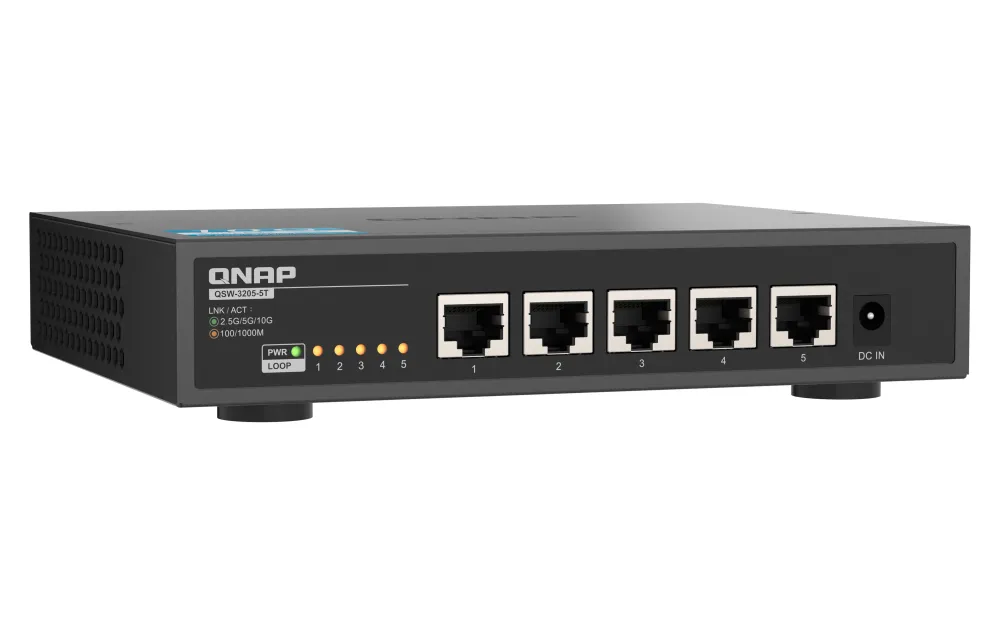Qnap QSW-3205-5T 5 ports 10GbE RJ45 - switch