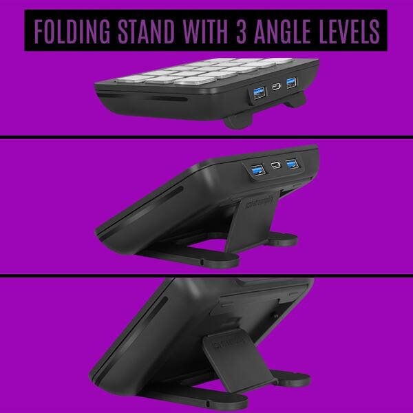 Streamplify Streaming Deck One, USB-Hub -hallintapaneeli