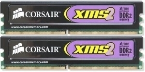 Corsair 2GB (2x1GB) XMS2 Xtreme, DDR2 800MHz - musta