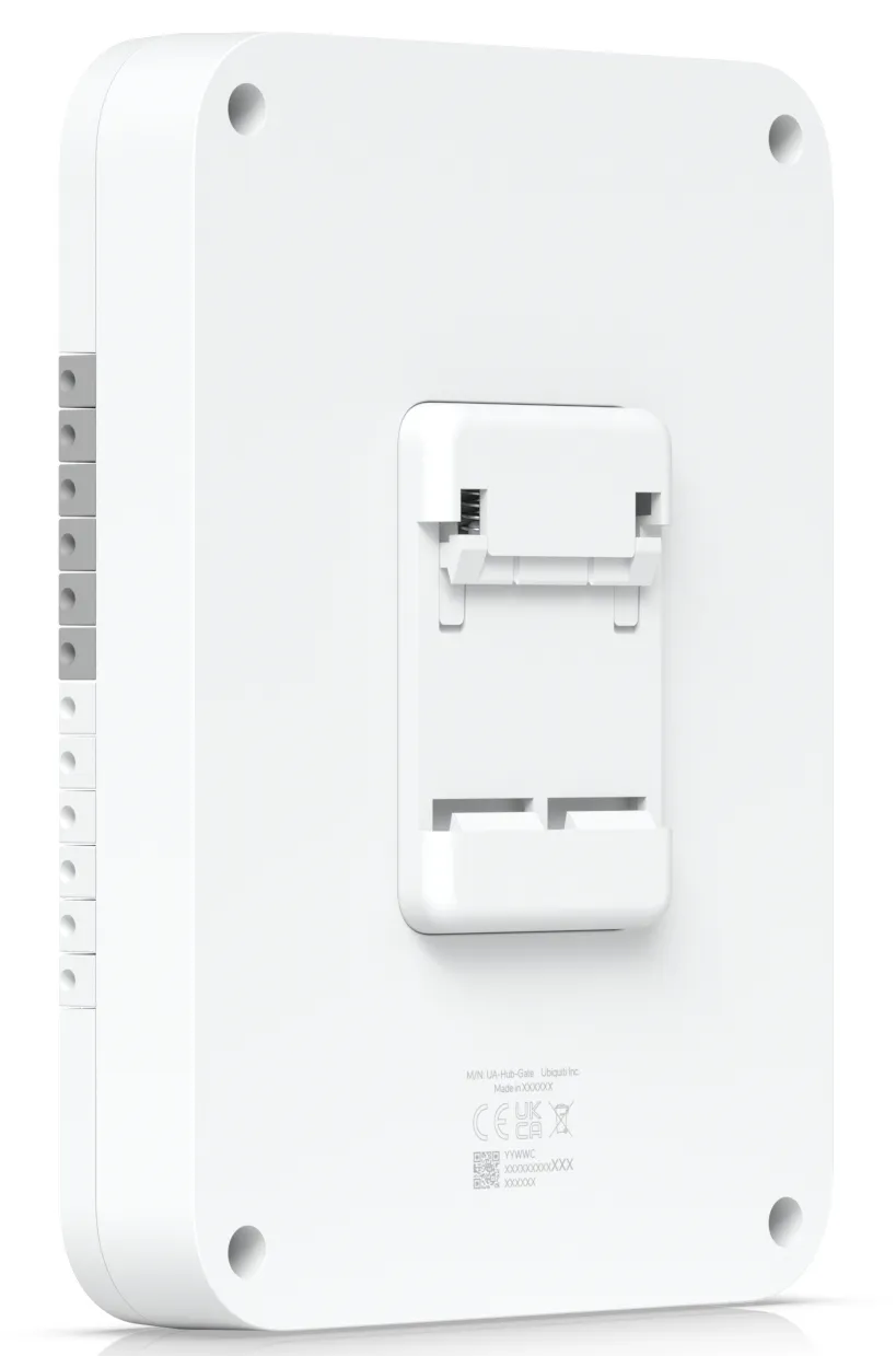 Ubiquiti Gate Hub access control via connected Access readers or Intercom.