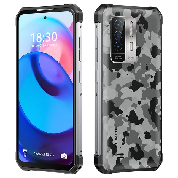 Oukitel WP27 12/256 Gt -puhelin, Camouflage pattern