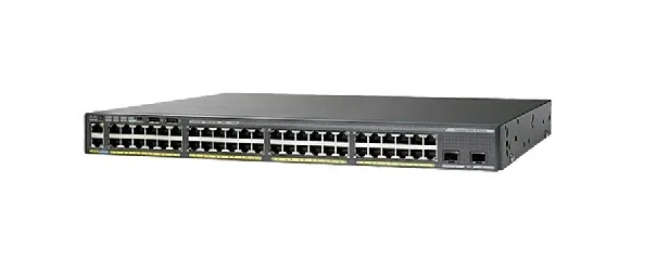 Cisco Catalyst 2960XR-48LPS-I - Kytkin - L3 - Hallinnoitu - 48 x 10/100/1000 (PoE+) + 4 x Gigabit SFP - ty&ouml;p&ouml;yt&auml;, r&auml;kkiin asennettava - PoE+ (370 W)