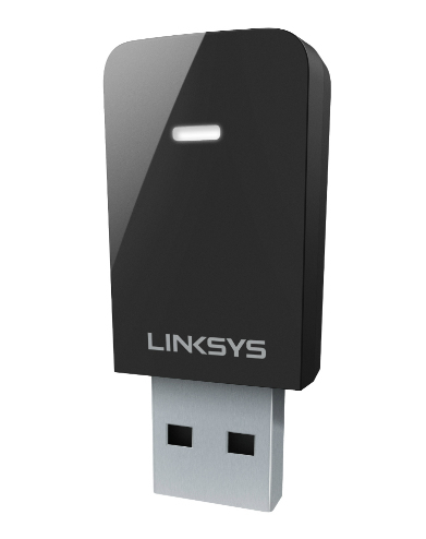 Linksys Next-Gen AC MU-MIMO USB Adapter - Verkkoadapteri - USB 2.0 - 802.11ac