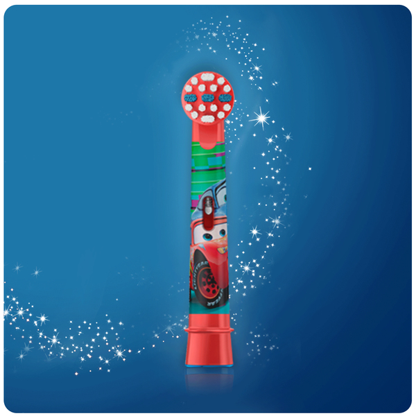 *BRAUN S&Auml;HK&Ouml;HAMMASHARJA ORAL-B VITALITY KIDS CARS. Ladattavassa lasten s&auml;hk&ouml;hammasharjassa on eritt&auml;in pehme&auml;t harjakset pient&auml; suuta varten. Yhteensopiva Oral-